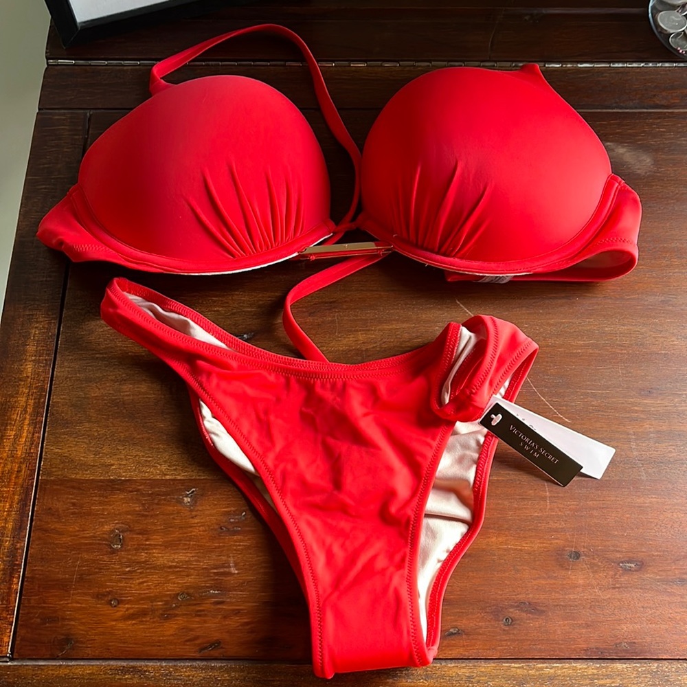 Victorias Secret Swim Bombshell Bikini with TWO matching bottoms!